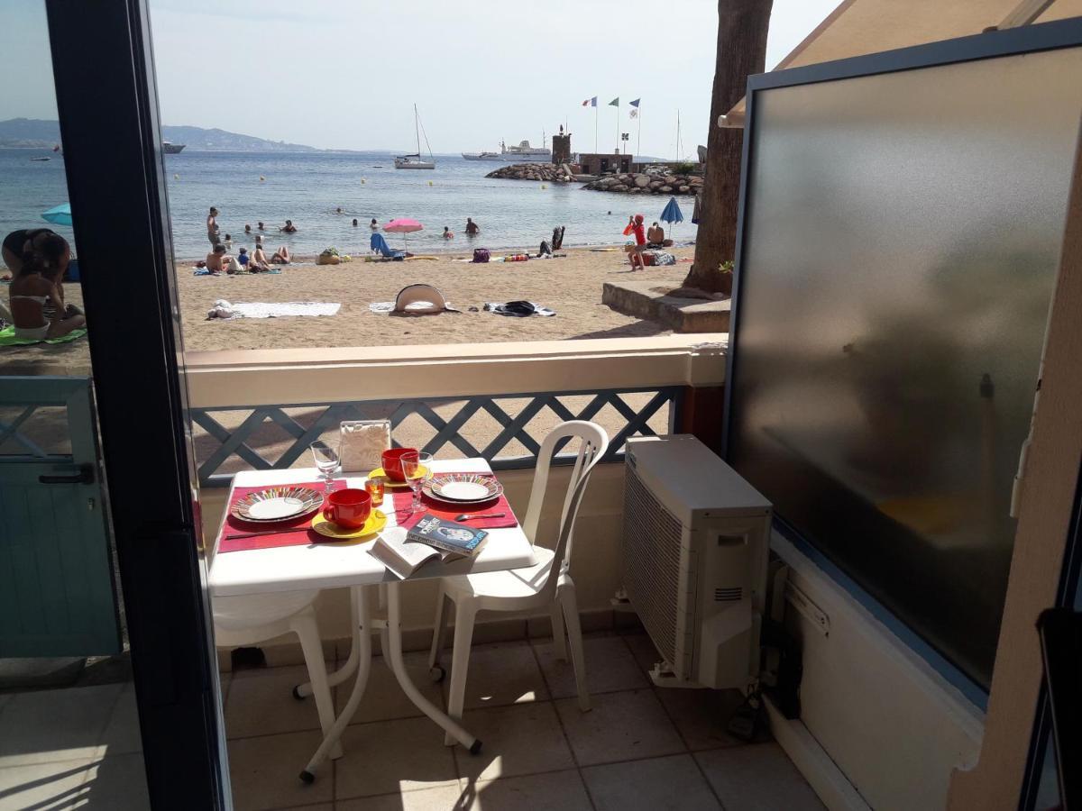 French Riviera 1 Bedroom On The Beach Facing Cannes Théoule-sur-Mer Extérieur photo